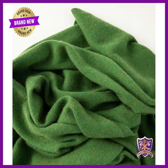 Oversized Cashmere Wool Shawl Wrap, Ultra Soft Pashmina Stole Scarf - Picture 5 of 7